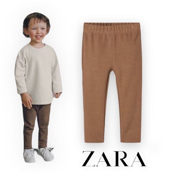 Zara Other - ZARA Kids | Brown | EXTRA LONG LEGGINGS